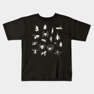 Bugs, wasps, spiders & earwig Kids T-Shirt